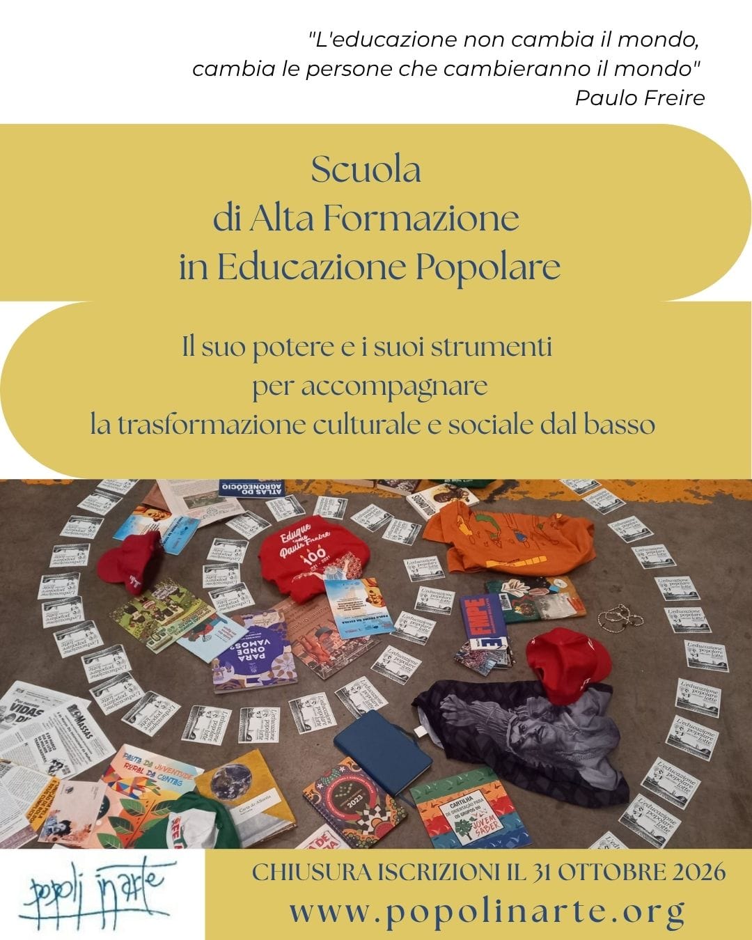 Scuola di Alta Formazione in Educazione Popolare